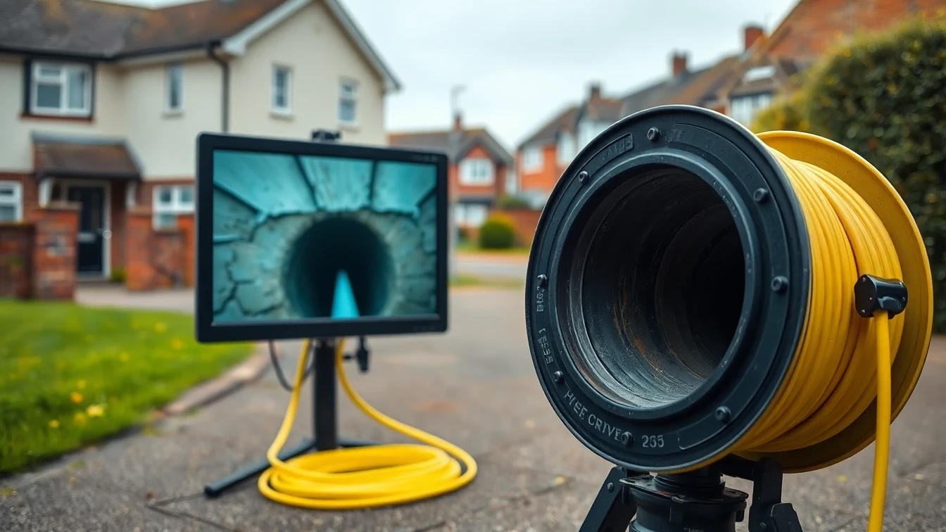 CCTV Drain Surveys in Basingstoke — professional drainage engineers